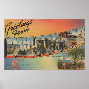 DelawareLarge Letter ScenesDelaware Poster