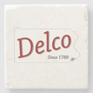 DELCO (R) since 1789 Stone Coaster