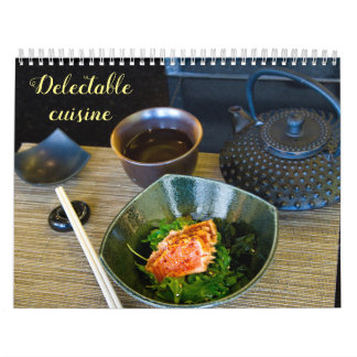 Delectable Cuisine Calendar