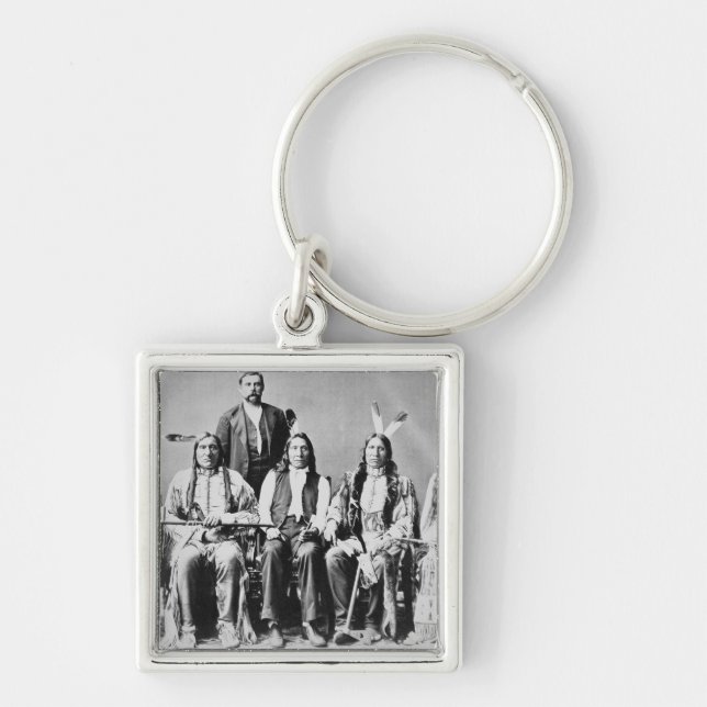 Delegation of Sioux chiefs, led by Red Cloud (1822 Key Ring (Front)
