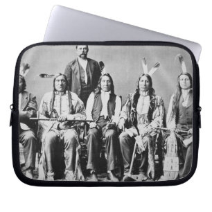 Delegation of Sioux chiefs, led by Red Cloud (1822 Laptop Sleeve
