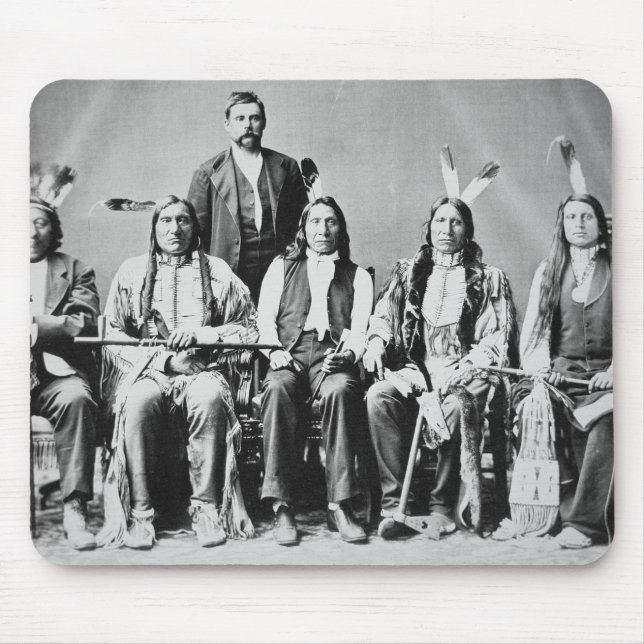 Delegation of Sioux chiefs, led by Red Cloud (1822 Mouse Mat (Front)