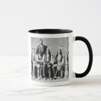 Delegation of Sioux chiefs, led by Red Cloud (1822