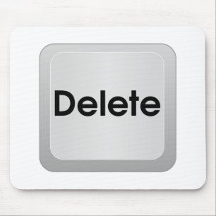 Delete Computer Key Mouse Mat