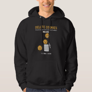 Delete Cookies Pc Programmer Geek Nerd Data Hoodie