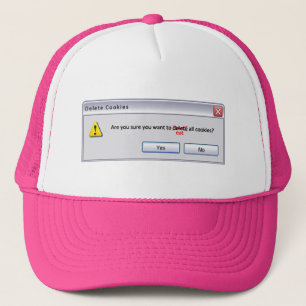 Delete Cookies Trucker Hat