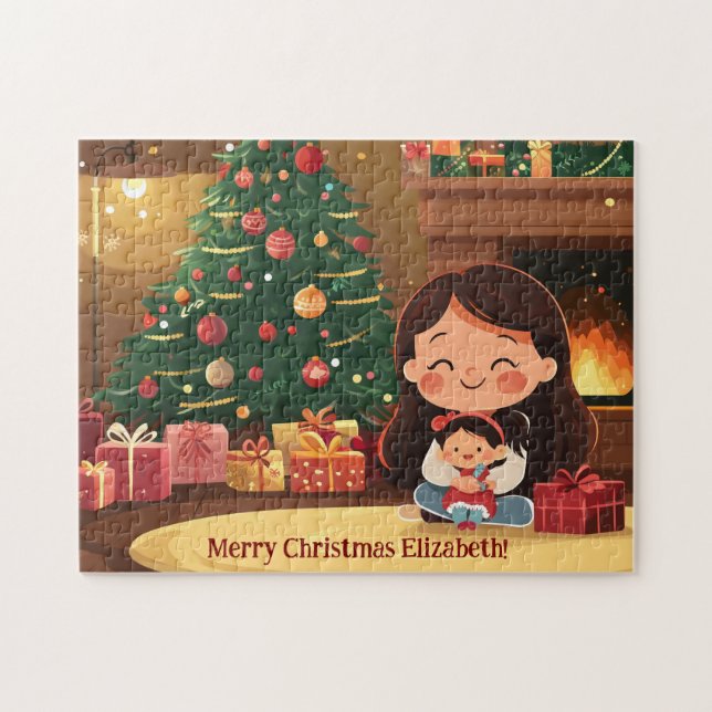 Delete or customise the text Kids Jigs Jigsaw Puzzle (Horizontal)