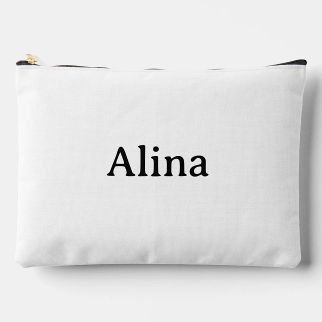 delete text add own design 12" x 8.5" accessory pouch (Front)