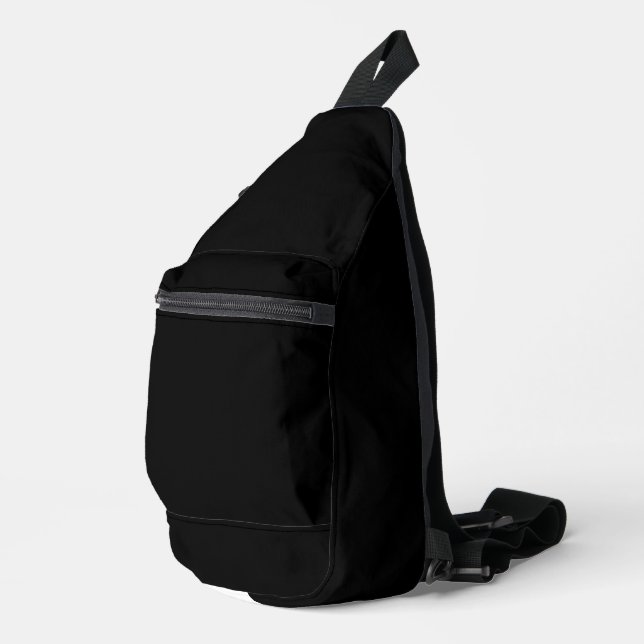 delete text add own design 13.5" x 9" sling bag (Right Corner)