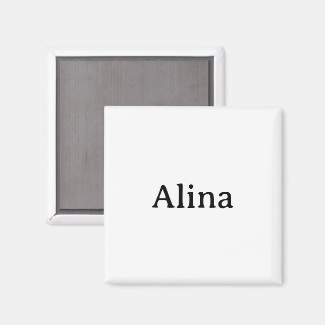 delete text add own design 2 Inch Square Magnet (Front/Back)
