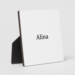 delete text add own design 5.25" x 5.25" plaque