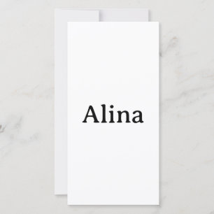 delete text add own design 8" x 4" Flat Thank You Card