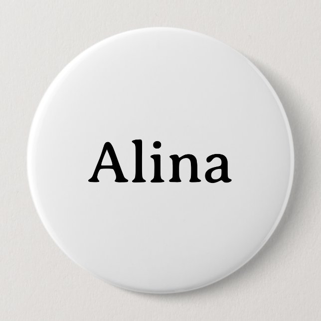 delete text add own design Huge 4" Round 10 Cm Round Badge (Front)
