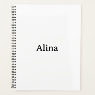 delete text add own design standard 8.5″ x 11″ planner