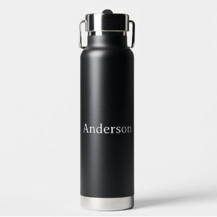Delete Text Replace Own Design 25 oz Water Bottle