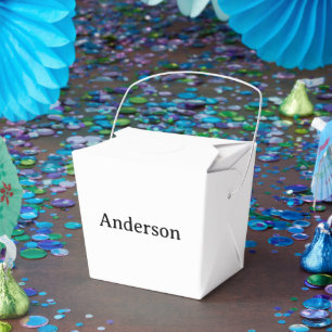 Delete Text & Replace Own Design 2" x 2" x 2.75" Favour Box