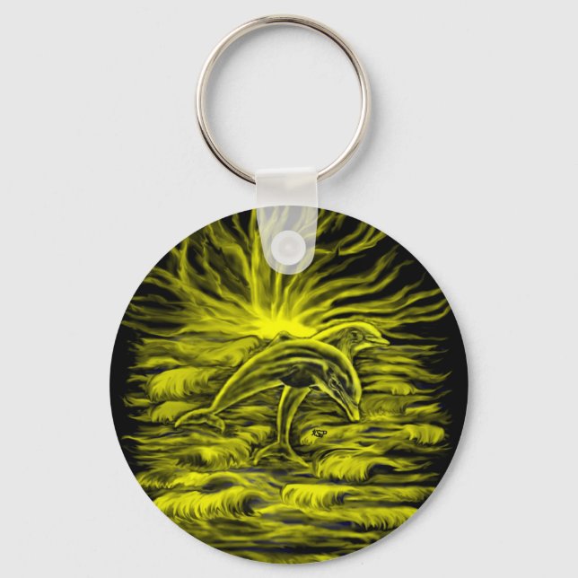 Delfinpaar Key Ring (Front)