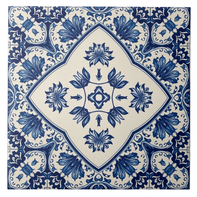 delft 7 style tile (Front)