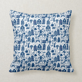 Delft Blue by BORA Cushion