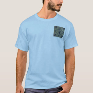 Delft Blue Tile - Vase with Flowers and Bouquet T-Shirt