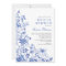 Delft Blue White Chinoiserie Floral Bridal Shower