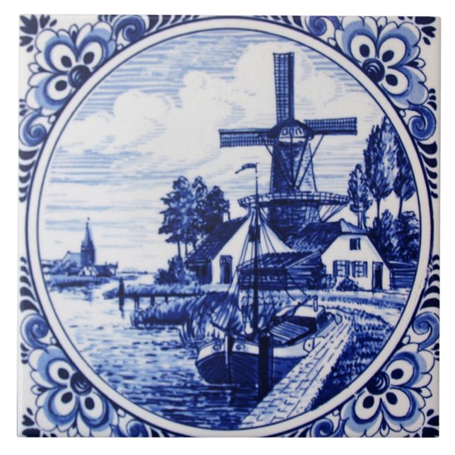 Delft Ceramic Tiles (Front)