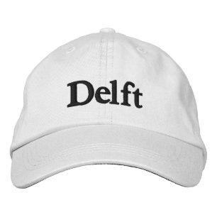 Delft Embroidered Baseball Cap