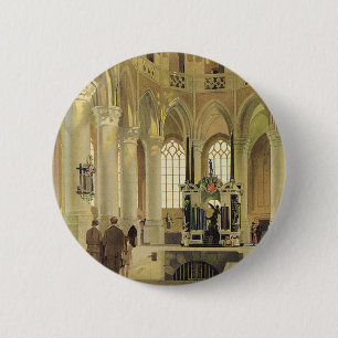 Delft LNER Poster 6 Cm Round Badge