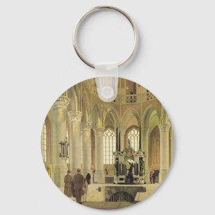 Delft LNER Poster Key Ring