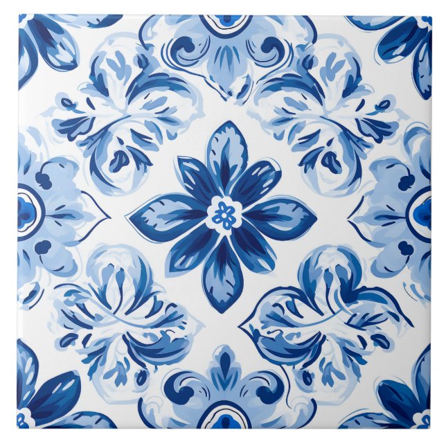 Delft Pattern Tiles (Front)