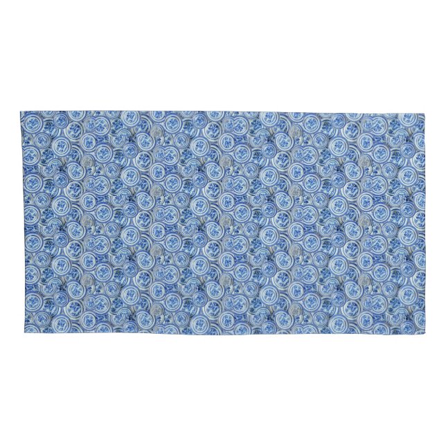 DELFT PLATES PILLOWCASE (Back-Right)