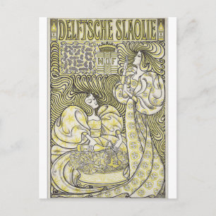 Delft Salad Oil by Jan Toorop Postcard