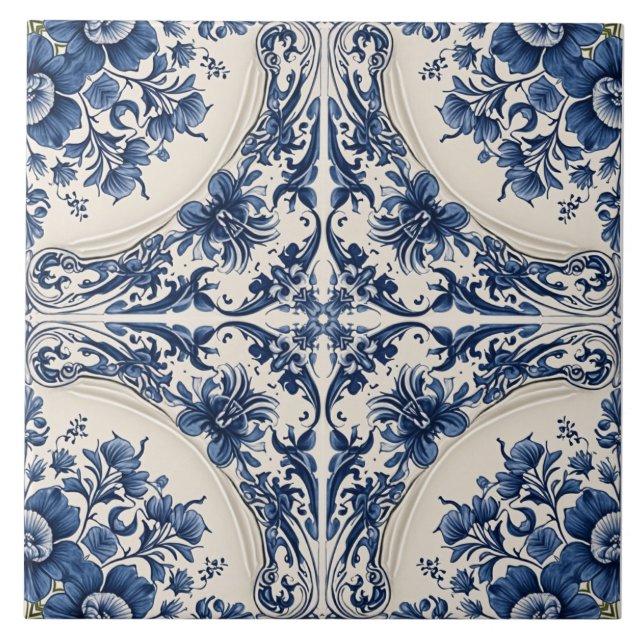 delft style 10 tile (Front)