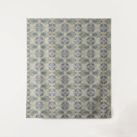 Delft Tile Antique Ceramic Flower Pot