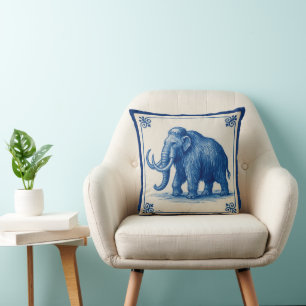 Delft Woolly Mammoth Cushion