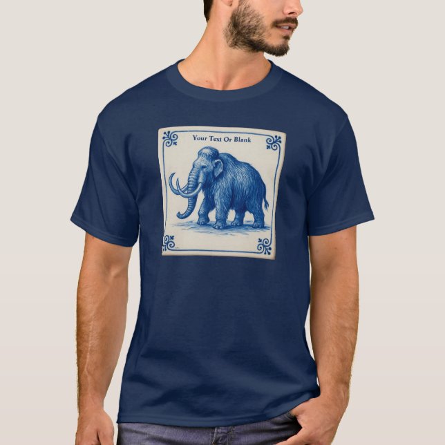 Delft Woolly Mammoth T-Shirt (Front)