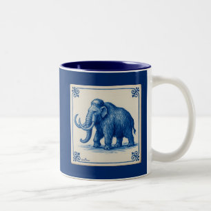 Delft Woolly Mammoth Two-Tone Coffee Mug