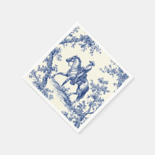 Delftware Cowboy Napkin