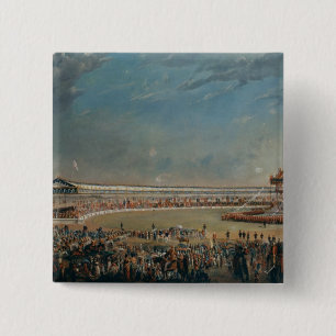 Delhi Durbar 15 Cm Square Badge