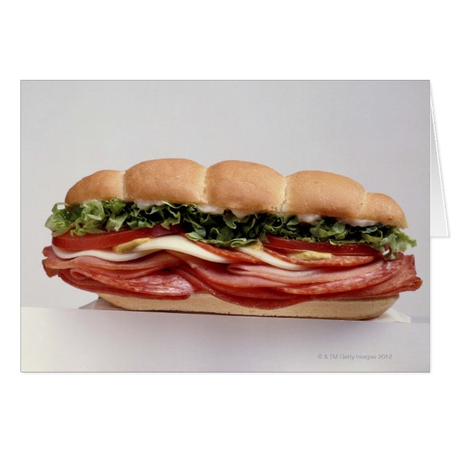 Deli sandwich (Front Horizontal)