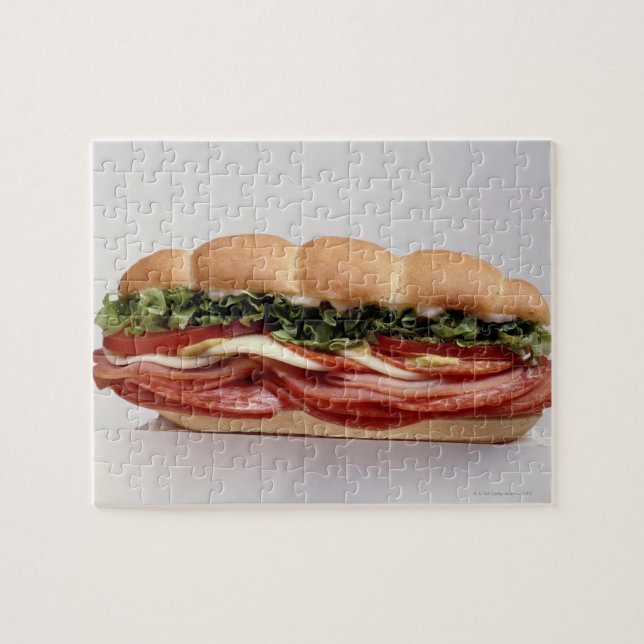 Deli sandwich jigsaw puzzle (Horizontal)
