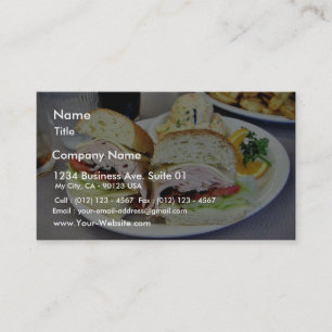 Deli Sandwiches Business Card