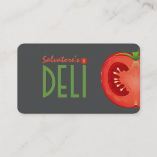 deli shop business card