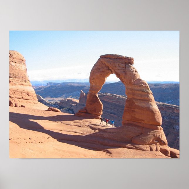 Delicate Arch - Arches National Park Poster (Front)