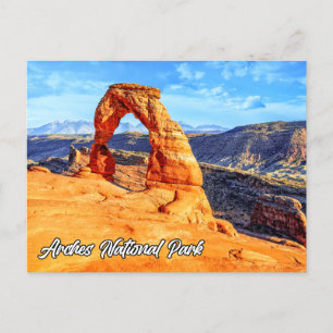 Delicate Arch, Arches National Park, USA Holiday Postcard