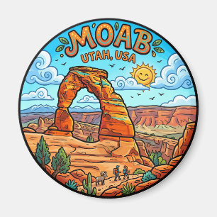 Delicate Arch, Arches National Park Utah Magnet