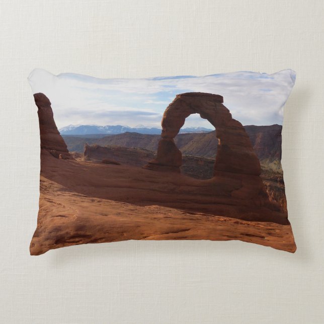 Delicate Arch I at Arches National Park Decorative Cushion (Front)