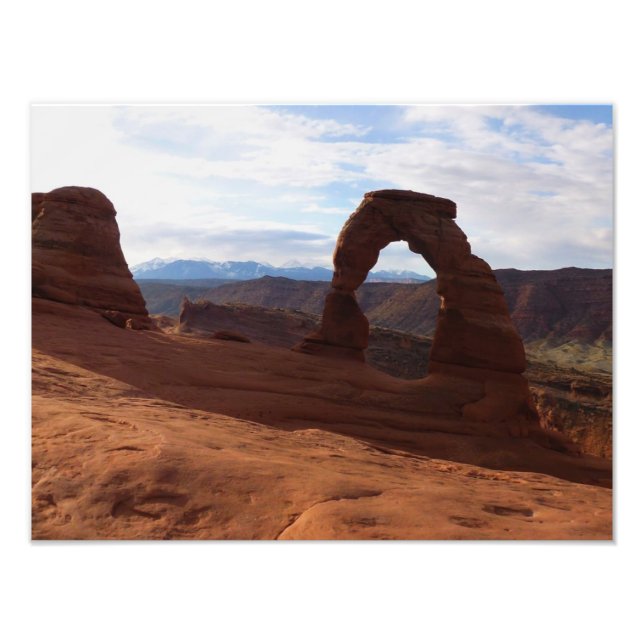 Delicate Arch I at Arches National Park Photo Print (Front)