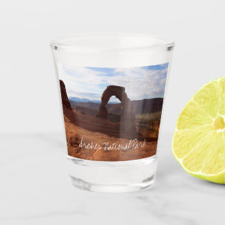 Delicate Arch I at Arches National Park Shot Glass