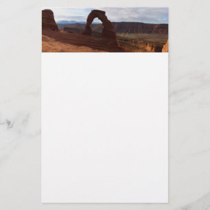 Delicate Arch I at Arches National Park Stationery